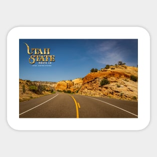 Utah State Route 12 Scenic Drive Sticker